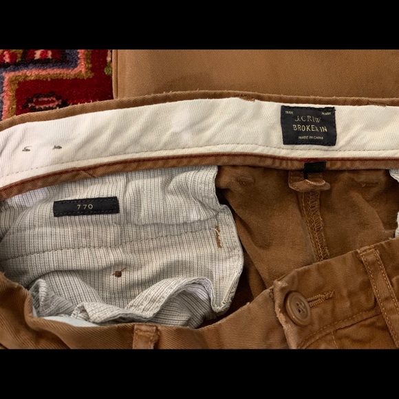 Men’s J.Crew 770 Straight-fit Chino Pants - Picture 4 of 4